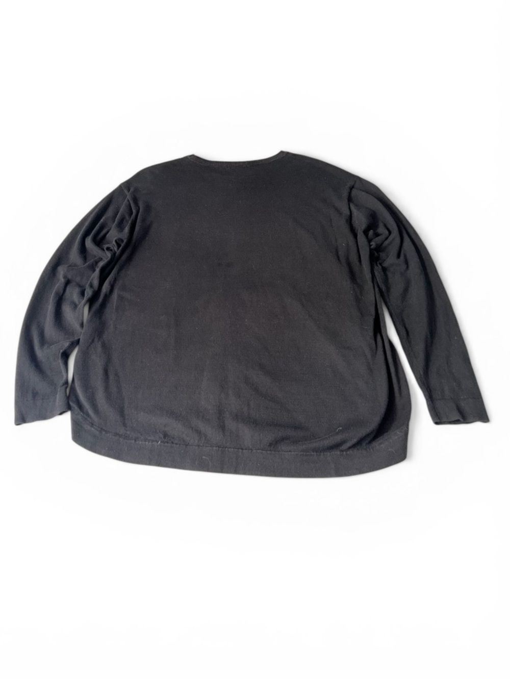 J. Jill Women’s Black Long-Sleeve Dandelion Lightweight Sweater- M - Picture 2 of 7